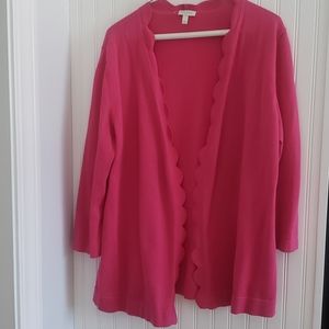 Talbots pink sweater
